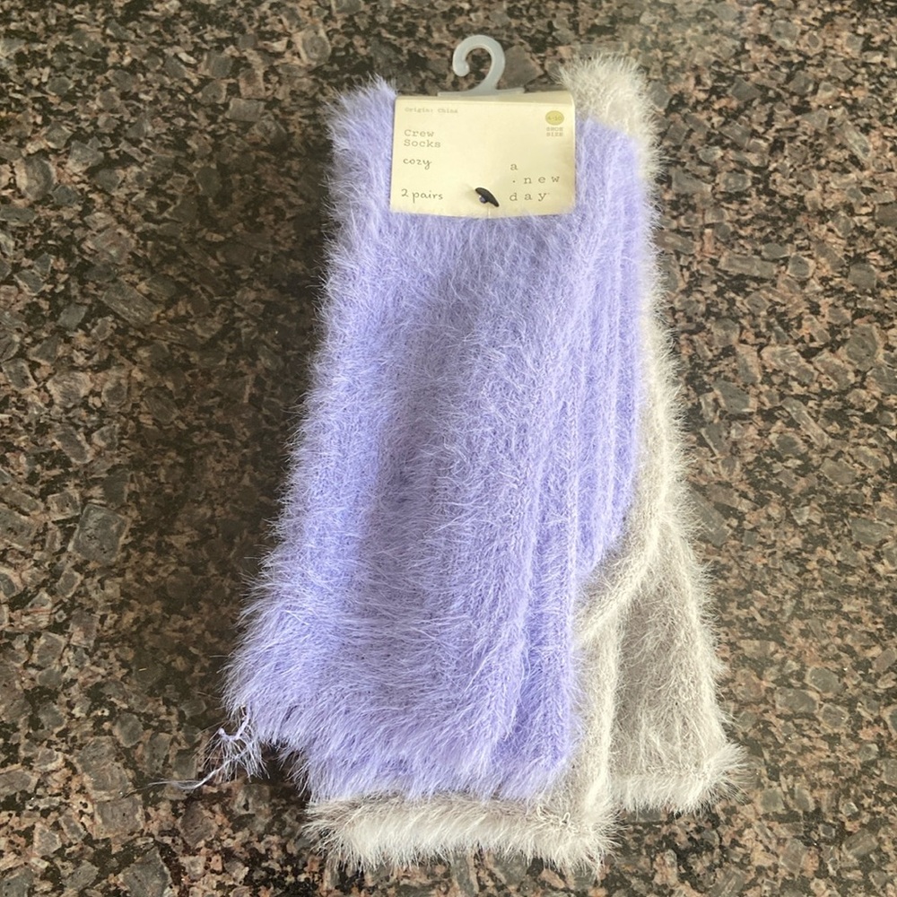 Fuzzy socks